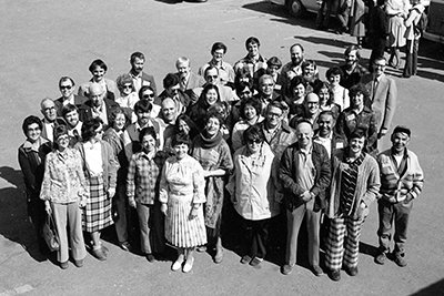 Alaska Bahá'í Convention delegates, early 1980’s, Anchorage